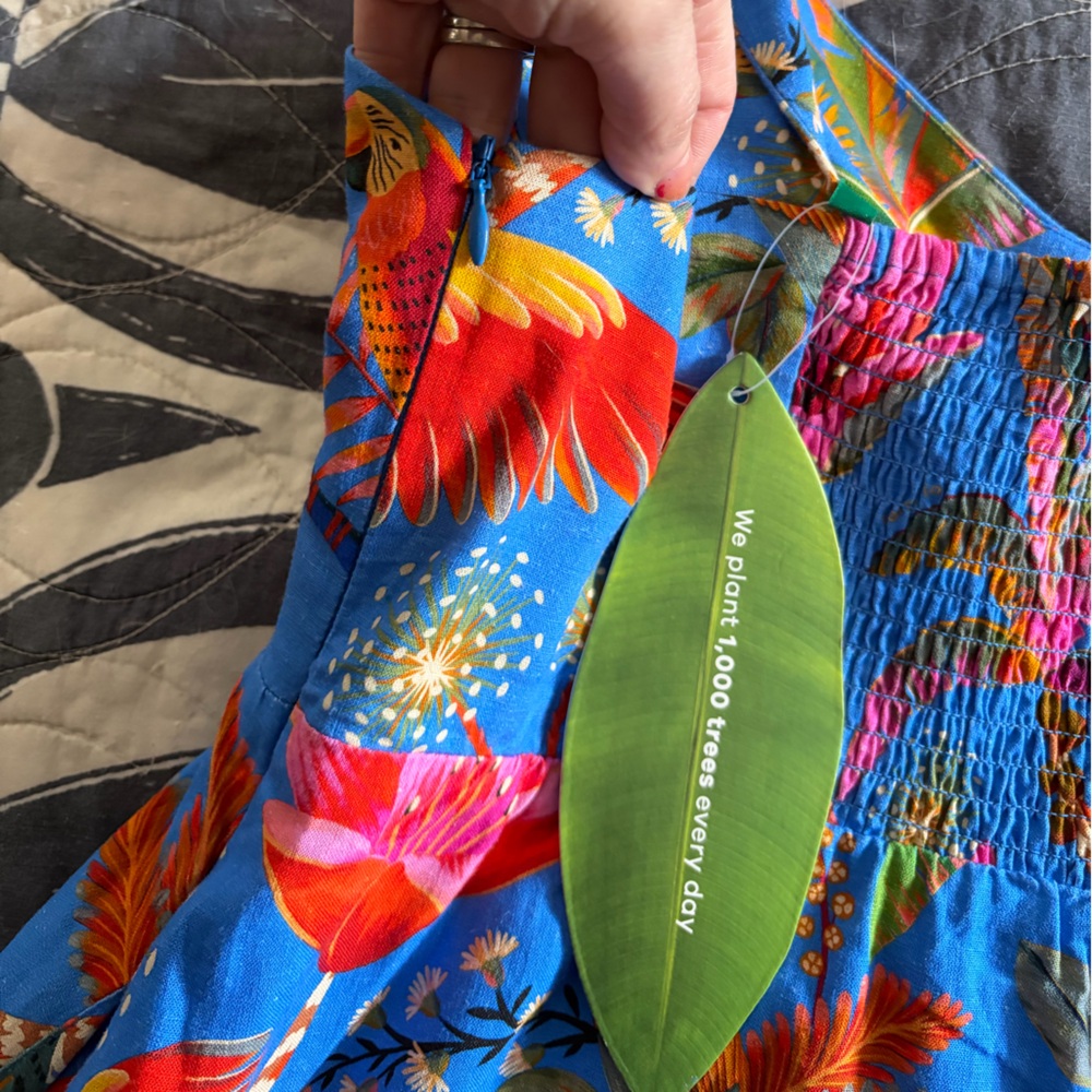 NWT Farm Rio Mini Macaw Party Dress. SZ L 
PLEASE READ Description!!! - Picture 14 of 15